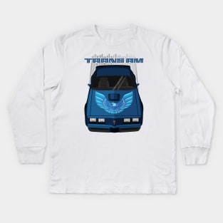 Firebird Trans Am 79-81 - nocturne blue Kids Long Sleeve T-Shirt